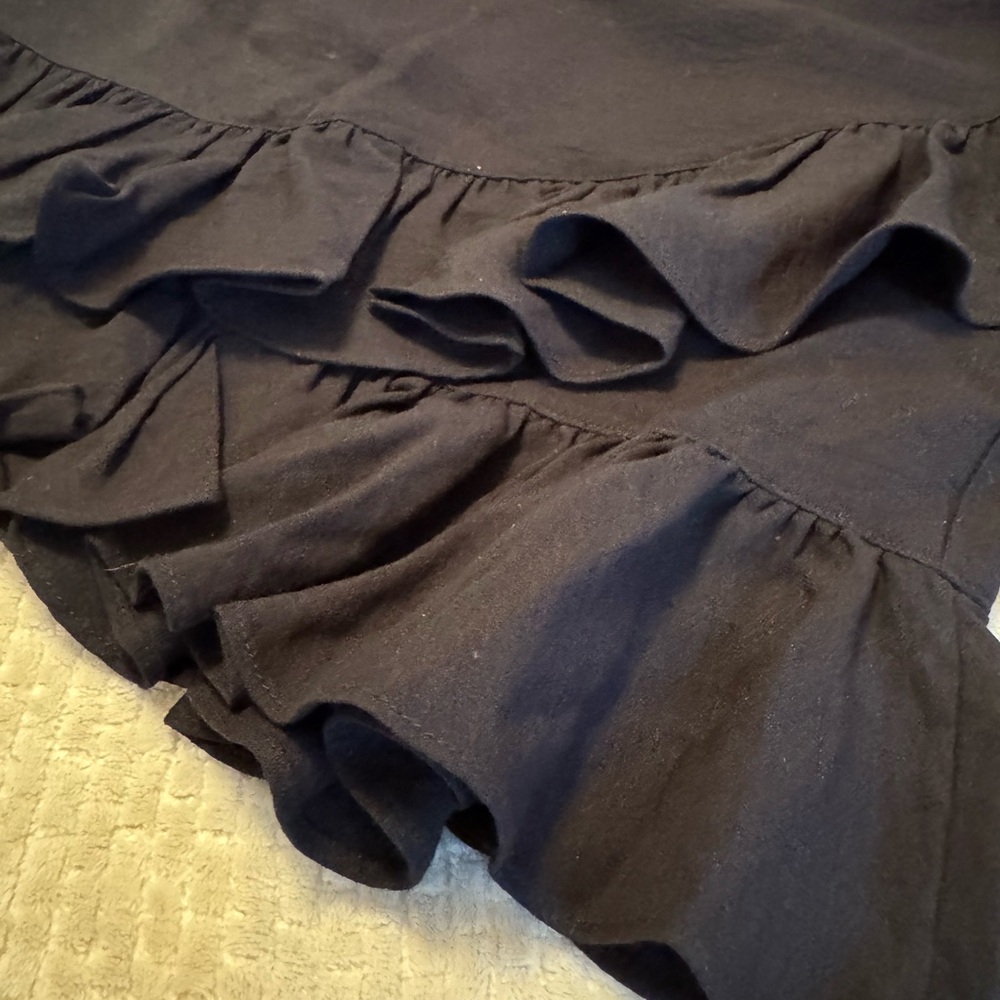 1. State Black Ruffle Mini Skirt - Picture 3 of 4